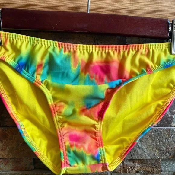 Peixoto Kids Swim Set Rashguard Multicolor Tie Dye - Picture 5 of 7